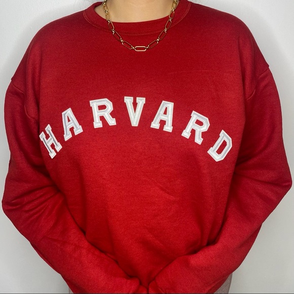 reynasthreads Sweaters - Last 1! Harvard University Fleece Crewneck Sweater